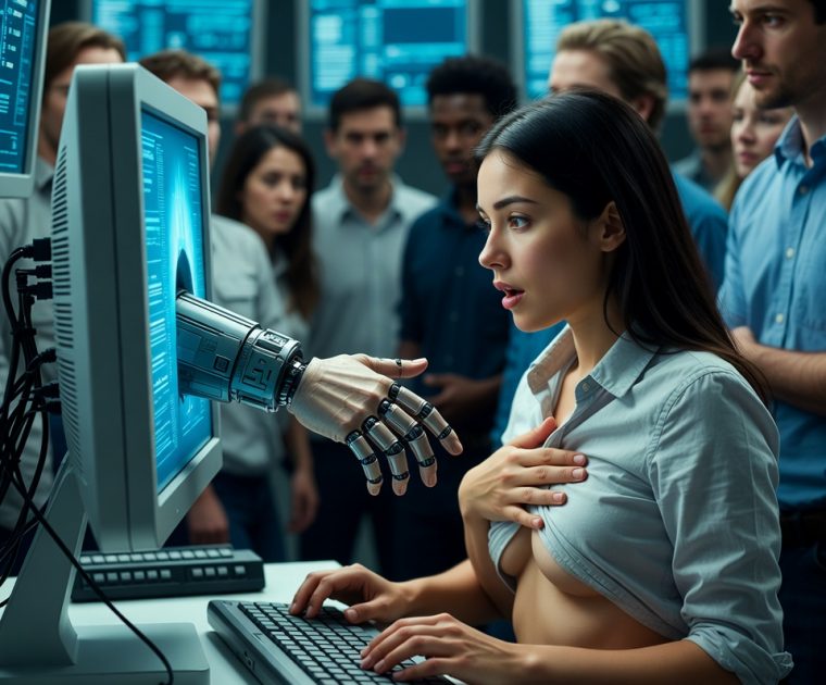 Personas Reales y Desnudos Falsos