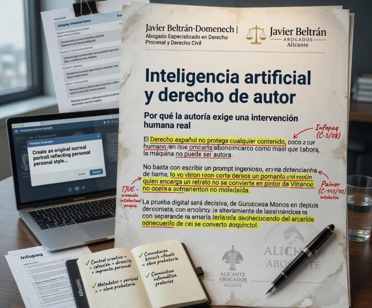 Inteligencia artificial y derecho de autor