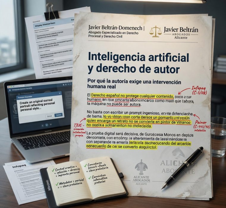 Inteligencia artificial y derecho de autor