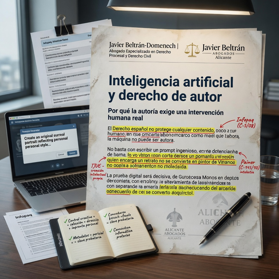 Inteligencia artificial y derecho de autor